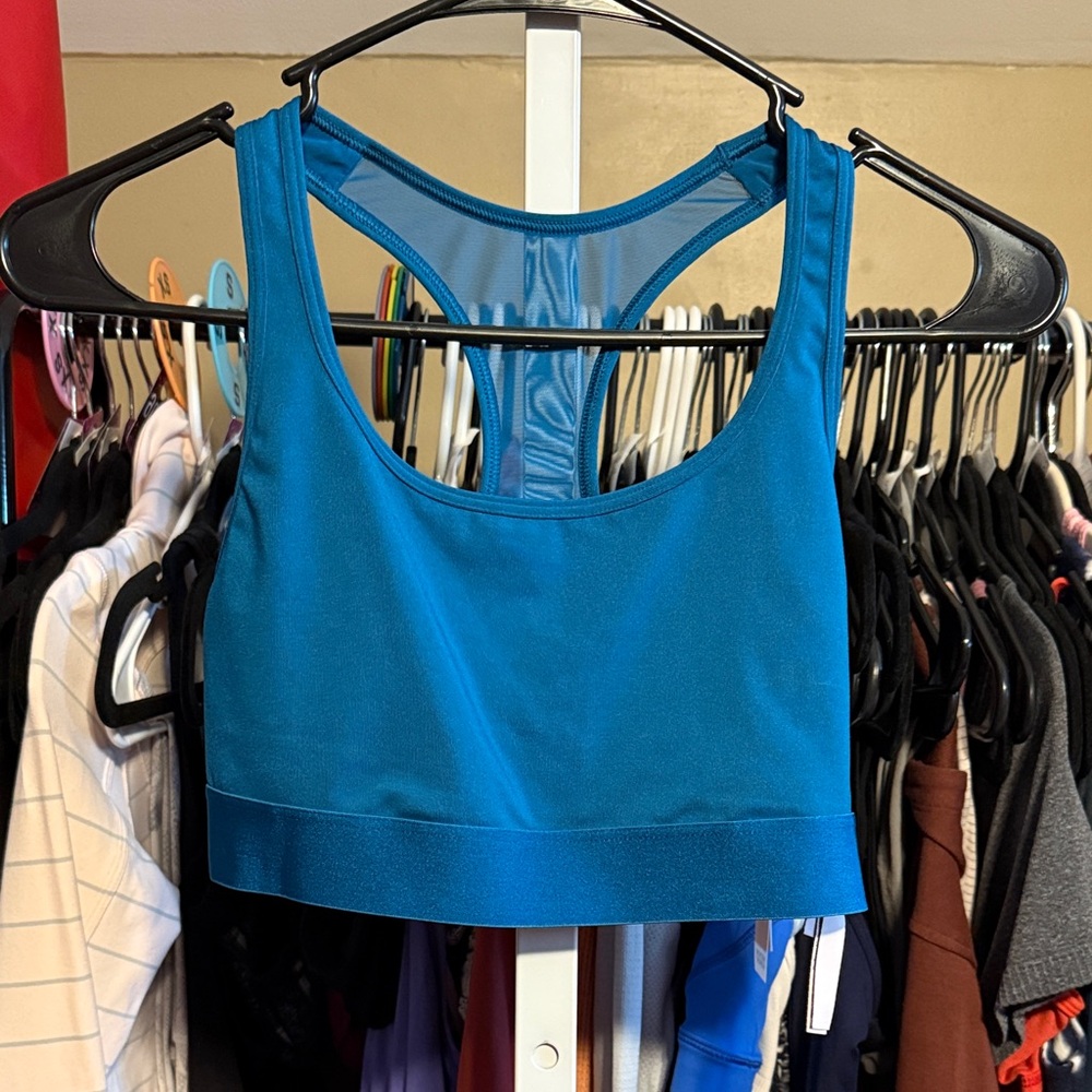 NWT Victoria’s Secret VS SPORT Medium Support bra sz XS Turquoise